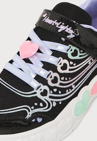 SKECHERS Σνίκερ 'ENCHANTED HEART LIGHTS' σε μαύρο