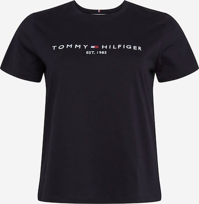 Tricou Tommy Hilfiger Curve pe albastru închis / roșu / alb, Vizualizare produs