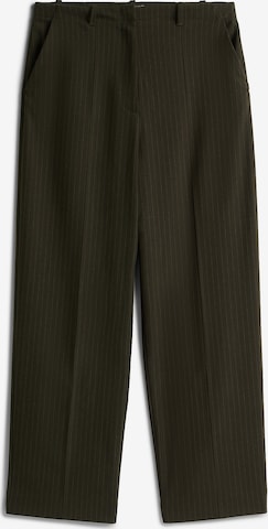 TOMMY HILFIGER Loose fit Trousers with creases in Green: front
