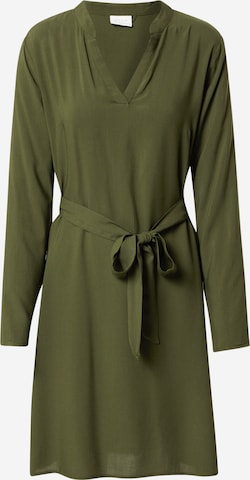 VILA Košeľové šaty 'Chanet' - Zelená: predná strana