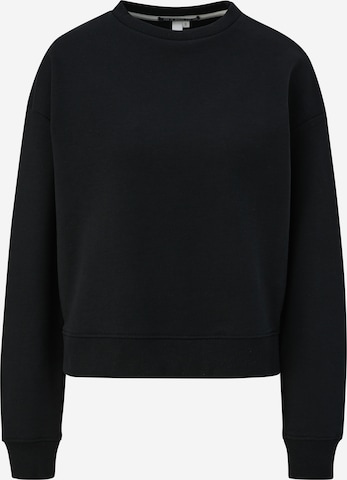 QS - Sweatshirt em preto: frente