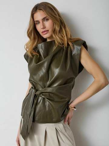 Top ' GittCC ' di co'couture in verde: frontale