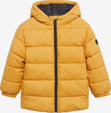 MANGO KIDS Übergangsjacke 'America' in Gelb: front