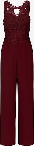 Tuta jumpsuit di Kraimod in rosso: frontale