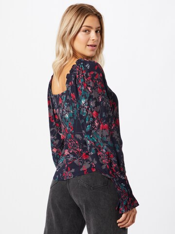 VERO MODA Bluse 'Jackie' i blå