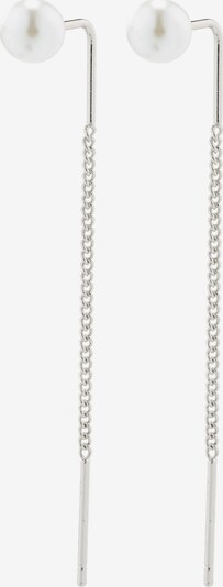 Pilgrim Pendientes 'ELBA' en plata / blanco perla, Vista del producto