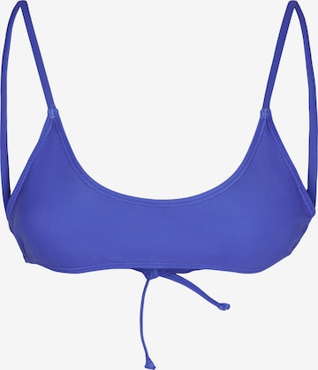 Bustier Hauts de bikini 'SQUARE' Noisy may en bleu : devant