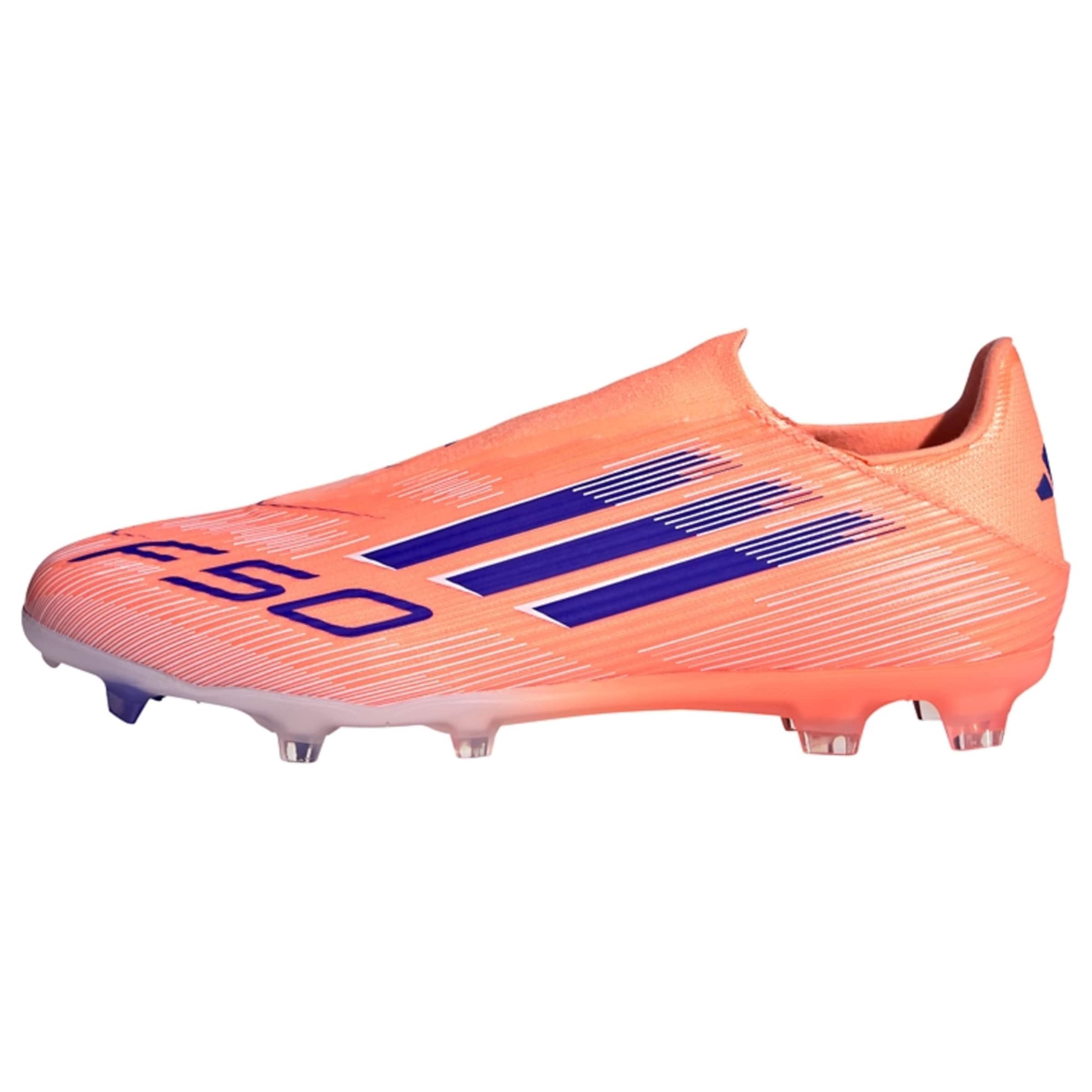 ADIDAS PERFORMANCE - Zapatillas de fútbol 'F50 League' en naranja: frente