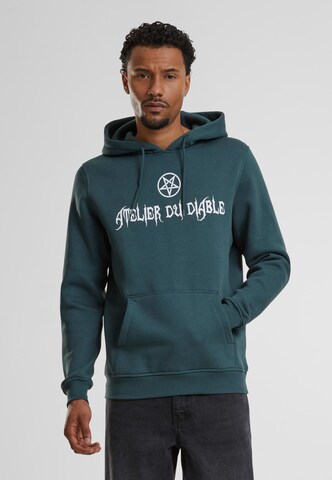 MT Men Sweatshirt 'Atelier Du Diable' in Green