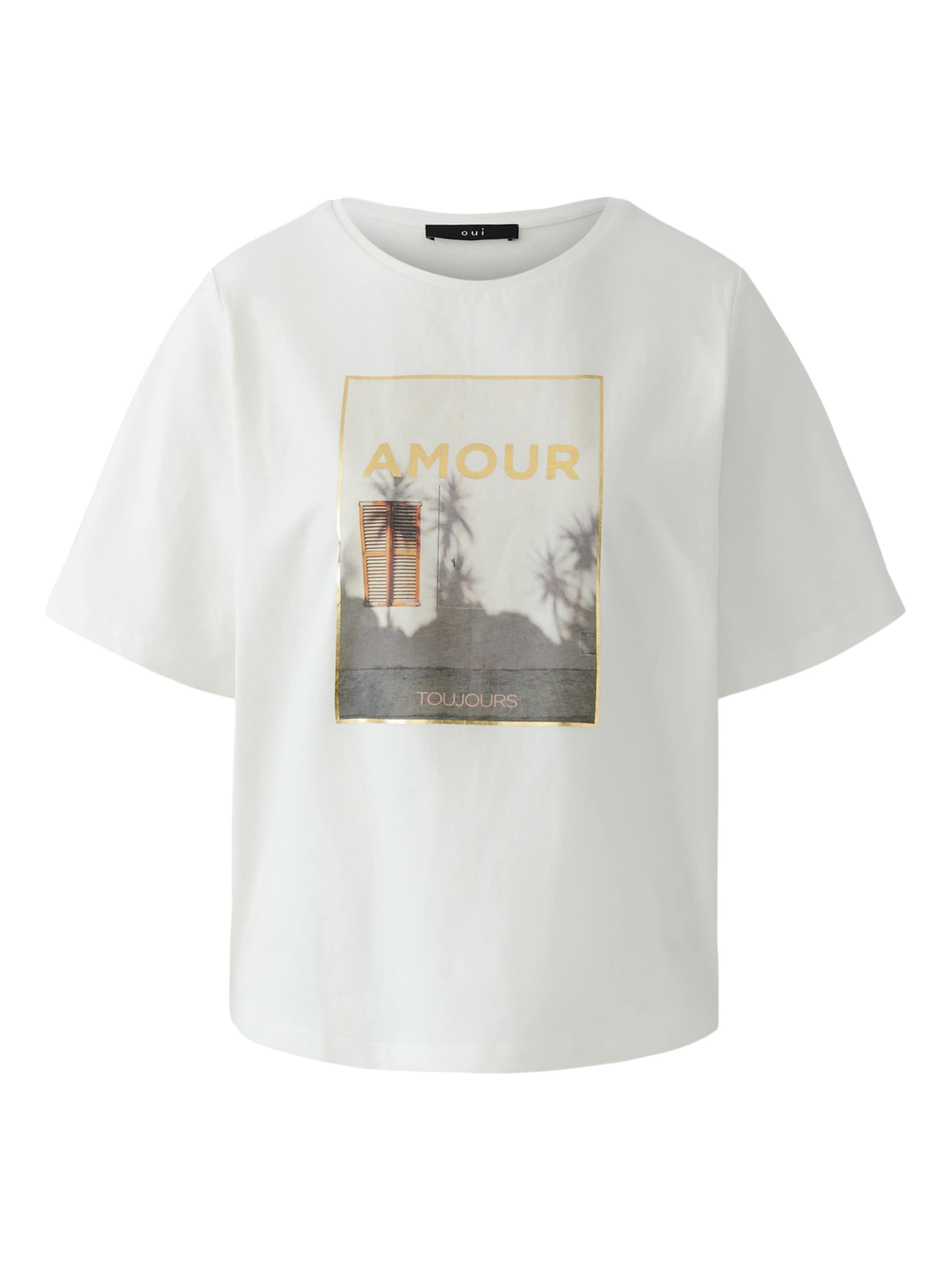 OUI Shirt in White: front