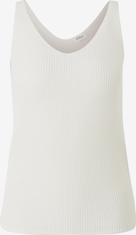 s.Oliver BLACK LABEL Knitted Top in Beige: front