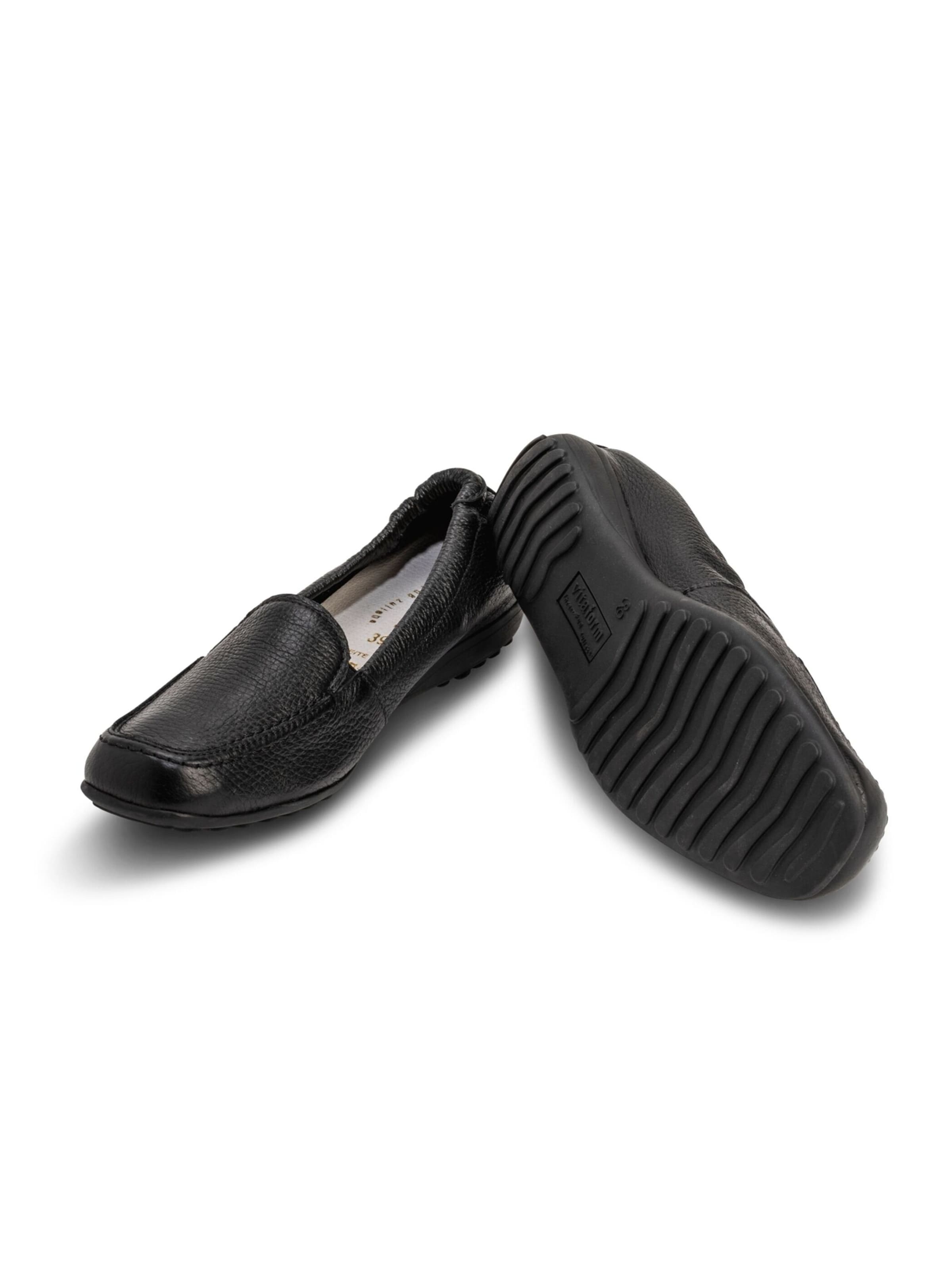 VITAFORM Mocassins in Zwart