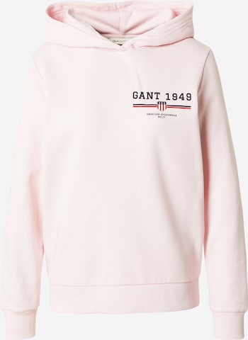 Sweat-shirt GANT en rose : devant