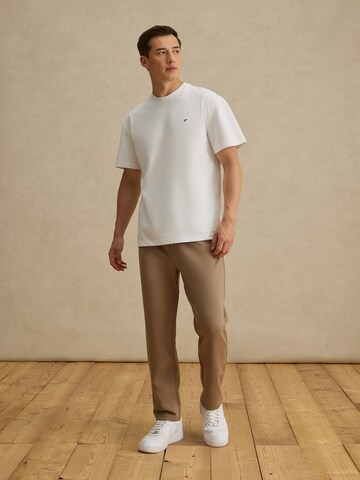 DAN FOX APPAREL Regular Trousers 'Otto' in Brown
