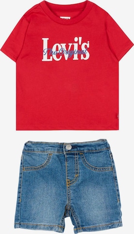 Set 'LVB HP AOP LOGO TEE & SHORT' di Levi's Kids in colori misti: frontale