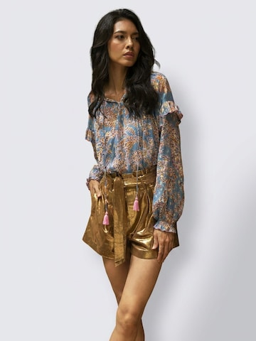 Miss June Blouse 'Blouse Renata' in Blue