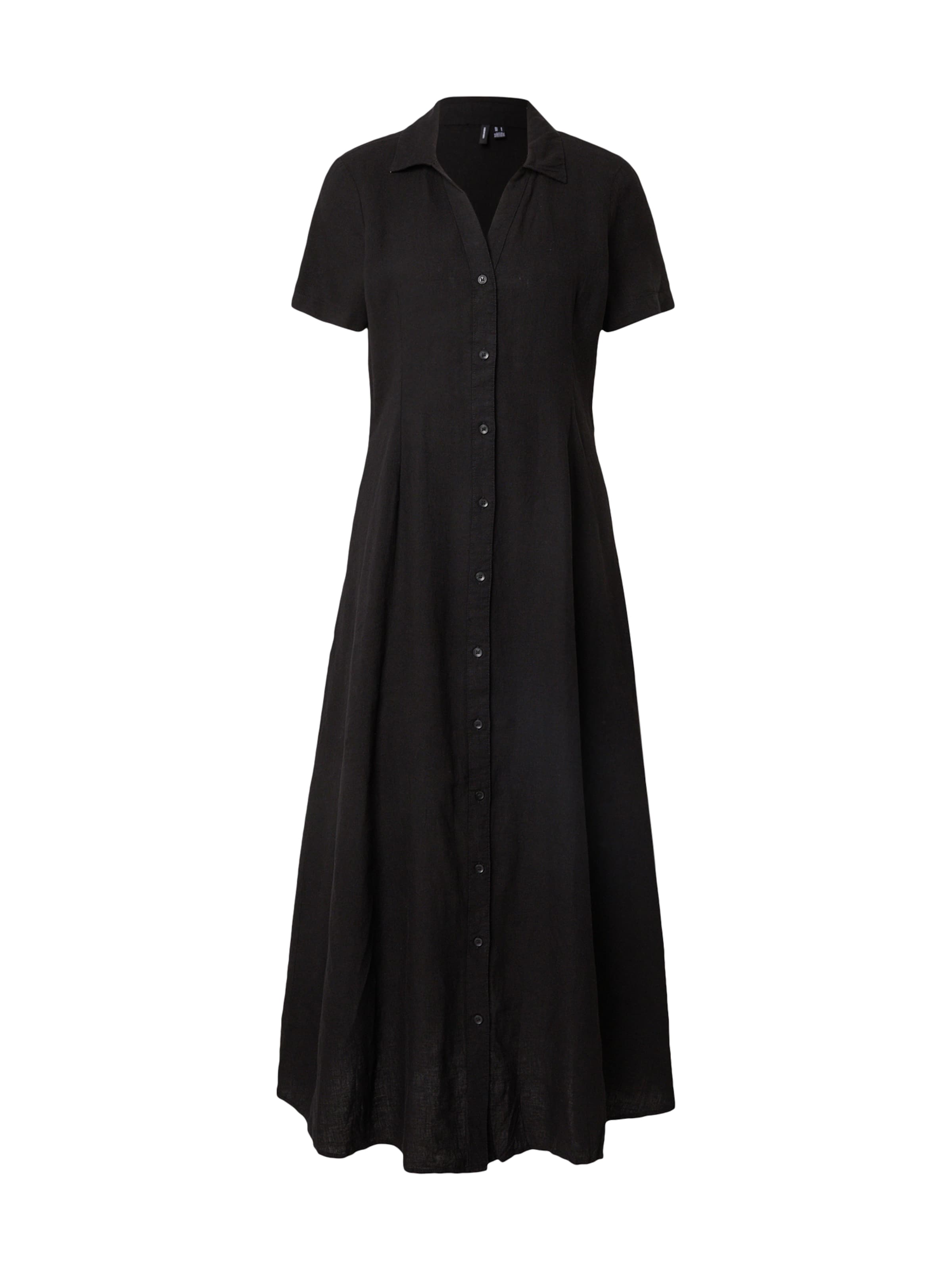 VERO MODA Blusekjole 'VMLINN' i sort: forside