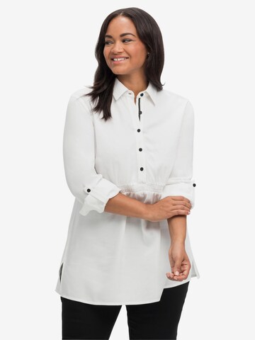 SHEEGO Tunic in White: front