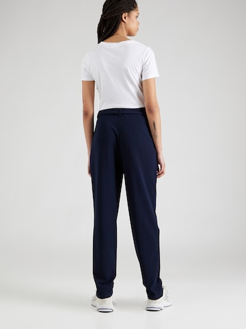 VILA Loose fit Pleat-Front Pants 'CLAVA' in Blue