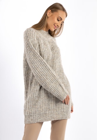 Pull-over RISA en gris : devant