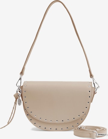 Borsa a spalla 'Senja' di Seidenfelt Manufaktur in beige: frontale