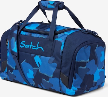 Satch Sporttas in Blauw: voorkant