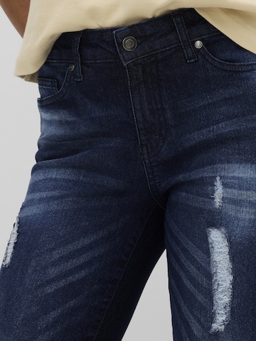 bonprix Skinny Jeans in Blauw