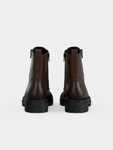 Bottines à lacets GEOX en marron