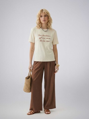 LEAFLETIC Shirts 'Leafletic Women’s T-Shirt' i beige