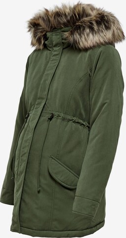 Only Maternity Between-Seasons Parka in Green