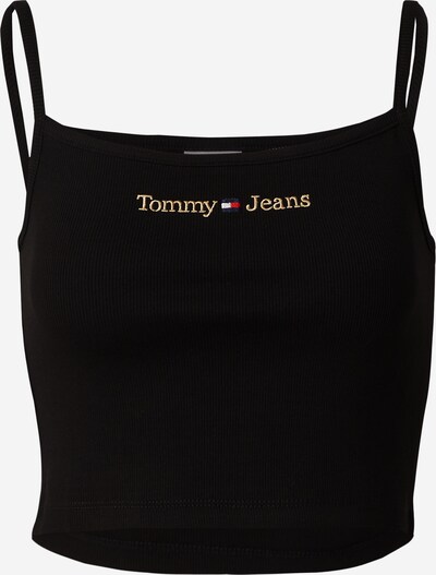 Tommy Jeans Top "Leo" in beige / navy / schwarz / offwhite, Produktansicht