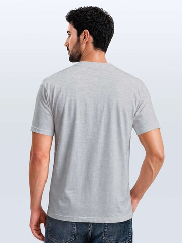 Neverless Shirt 'Teddy' in Grey
