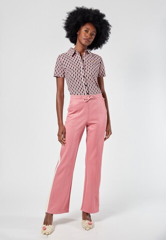 4funkyflavours Wide leg Broek 'Soul Devine' in Roze