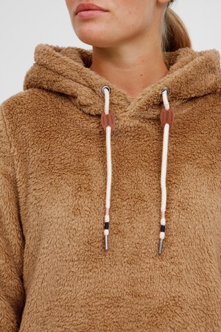 Oxmo Sweater 'ANNIKEN' in Brown