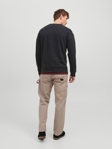 JACK & JONES Sweatshirt 'Silver Lake' in Schwarz