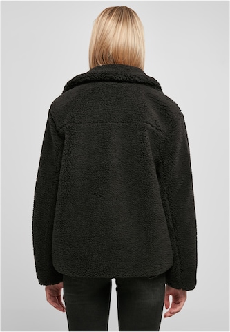 Urban Classics Winter Jacket 'Sherpa' in Black