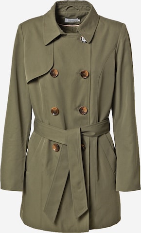 Cappotto di mezza stagione 'Valerie' di ONLY in verde: frontale