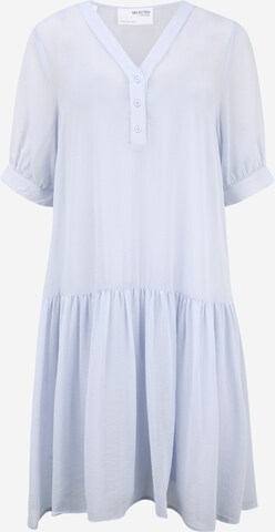 Selected Femme Tall Kleid 'ABIGAIL' in Blauw: voorkant