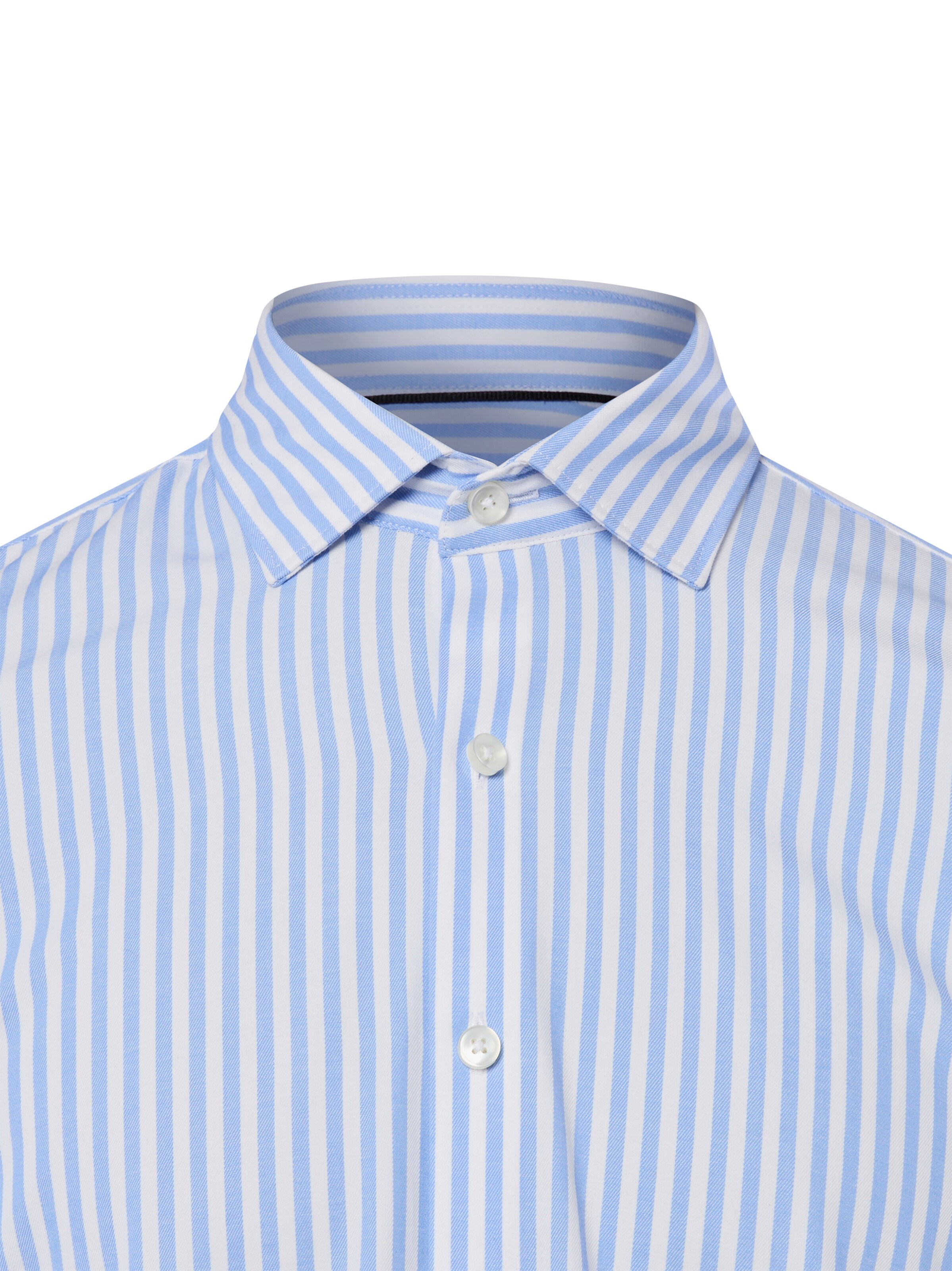 Finshley & Harding Super Slim Fit Hemd in Blau