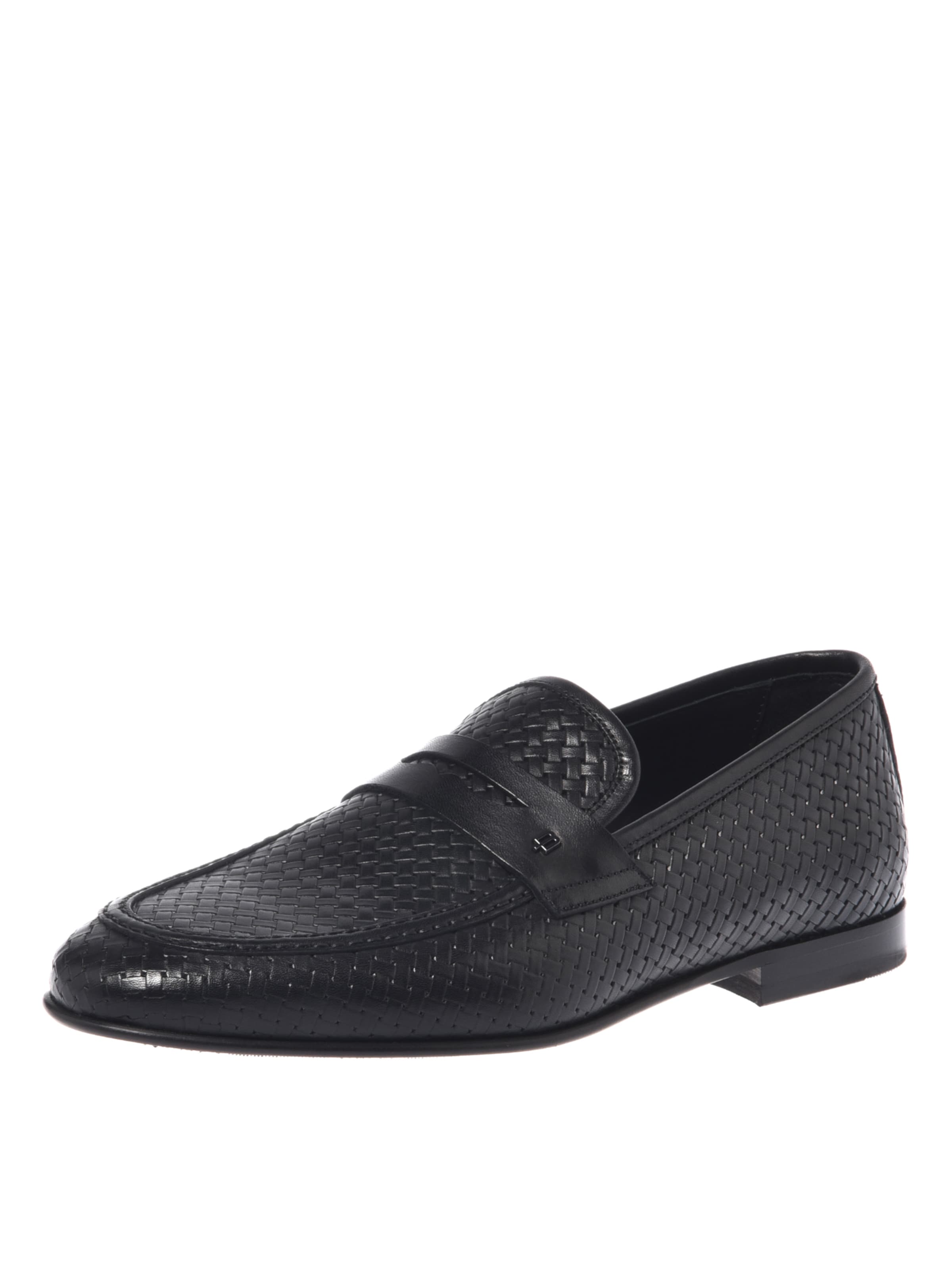 Mocassin BALDININI en noir : devant