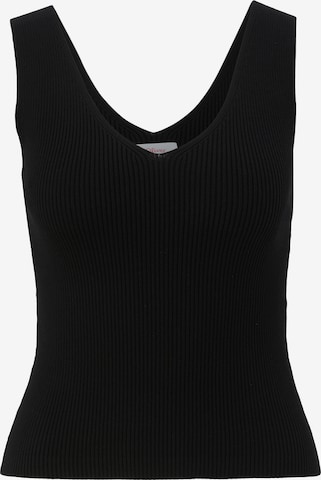 s.Oliver Knitted Top in Black: front