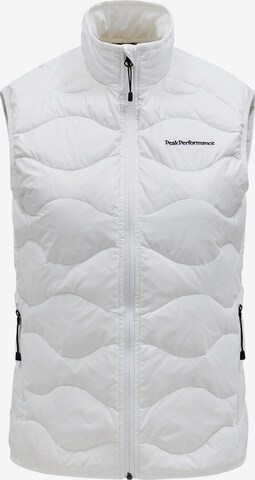 Gilet 'Helium  Down  Vest' PEAK PERFORMANCE en blanc : devant