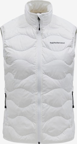 Gilet 'Helium Down Vest' PEAK PERFORMANCE en blanc : devant