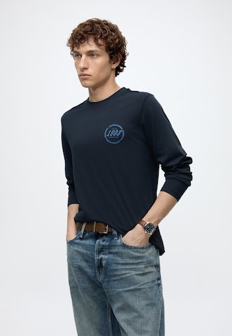 Tricou 'BHKIARAN' de la BLEND pe albastru