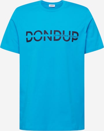 Dondup Тениска в синьо: отпред