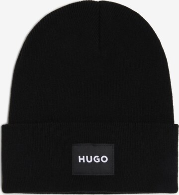 HUGO Beanie 'Xevon' in Black: front