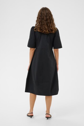 Robe-chemise 'Malue' CULTURE en noir