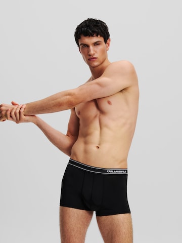 Boxer di Karl Lagerfeld in nero: frontale