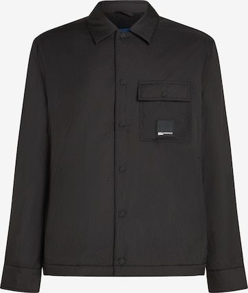 KARL LAGERFELD JEANS Kurtka zimowa w kolorze czarny: przód