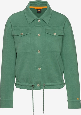 BOSS Between-Season Jacket 'C_Eniara' in Green: front